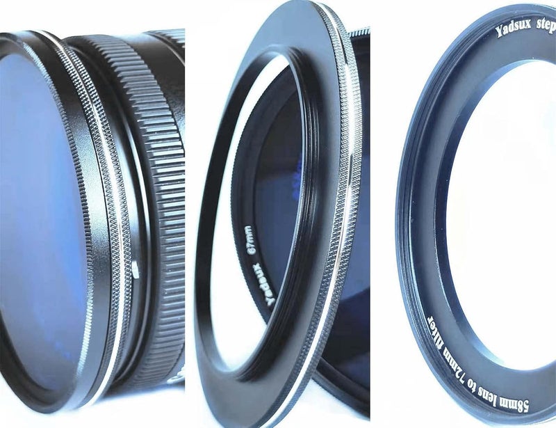 Yadsux 62mm to 77mm Step Up Ring+Lens Cleaning Paper - Image 4